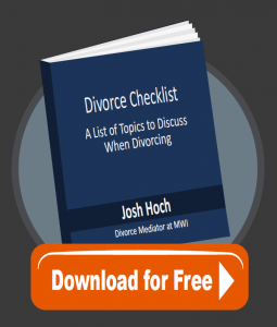 divorce mediation checklist